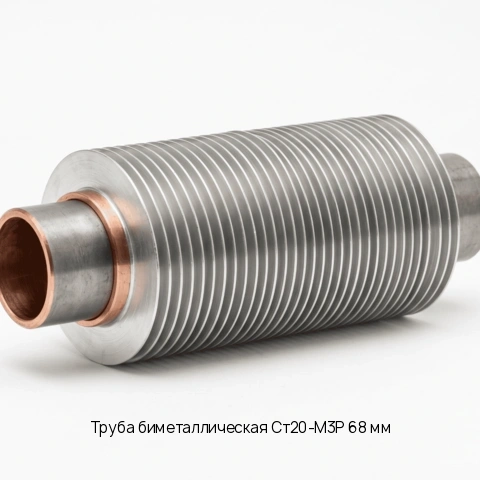 Труба биметаллическая Ст20-М3Р 68 мм