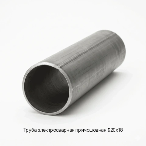 Труба электросварная прямошовная 920х18 длина 6 м ГОСТ 10704-91