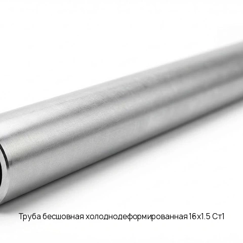 Труба бесшовная холоднодеформированная 16х1.5 Ст1 длина 6 м ГОСТ 8734-75