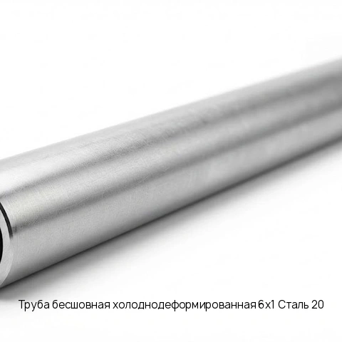 Труба бесшовная холоднодеформированная 6х1 Сталь 20 длина 6 м ГОСТ 8734-75