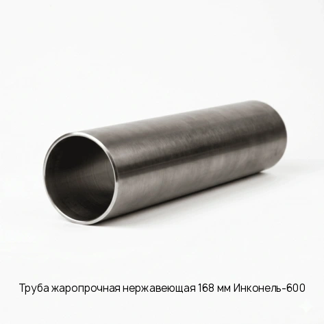 Труба жаропрочная нержавеющая 168 мм Инконель-600 длина 6 м ГОСТ 9941-81