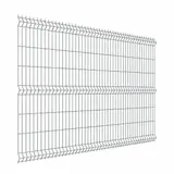3Д забор Profi 2430×2500 мм, пруток 5 мм, серый RAL 7040
