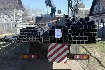 Профильная труба квадратная: доставка частному заказчику, апрель 2026