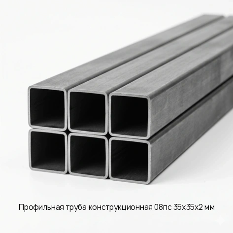 Профильная труба конструкционная 08пс 35х35х2 мм