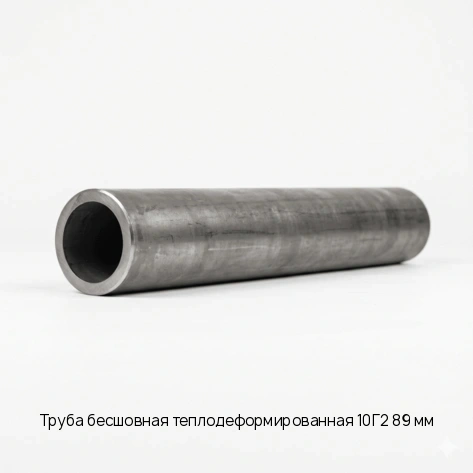 Труба бесшовная теплодеформированная 10Г2 89 мм