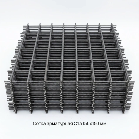 Сетка арматурная Ст3 150х150 мм
